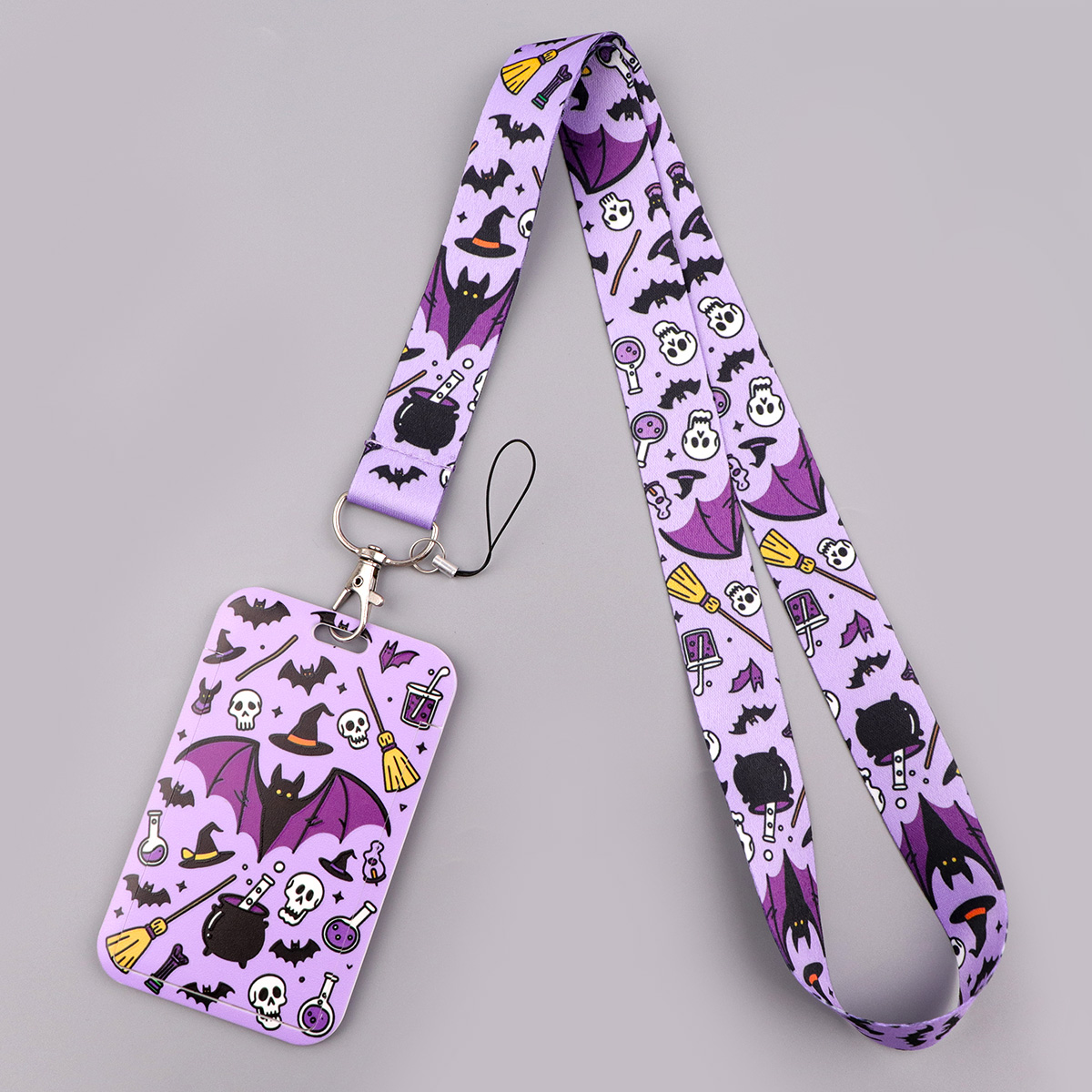 Rugged Sport Strap - Porte-identifiant chauve-souris, lanières Punk pour clé,