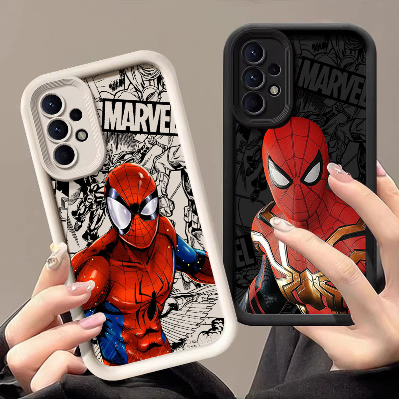 Samsung Galaxy A55 - Coque de protection Marvel Superhero Spider