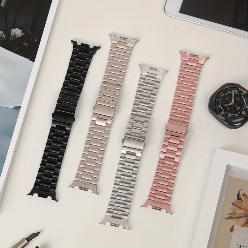 Titan Smartwatch Accessories - Bracelet en acier inoxydable pour Samsung