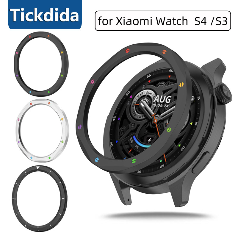 Xiaomi Smartwatch Accessories - Boîtier d'anneau de lunette en métal