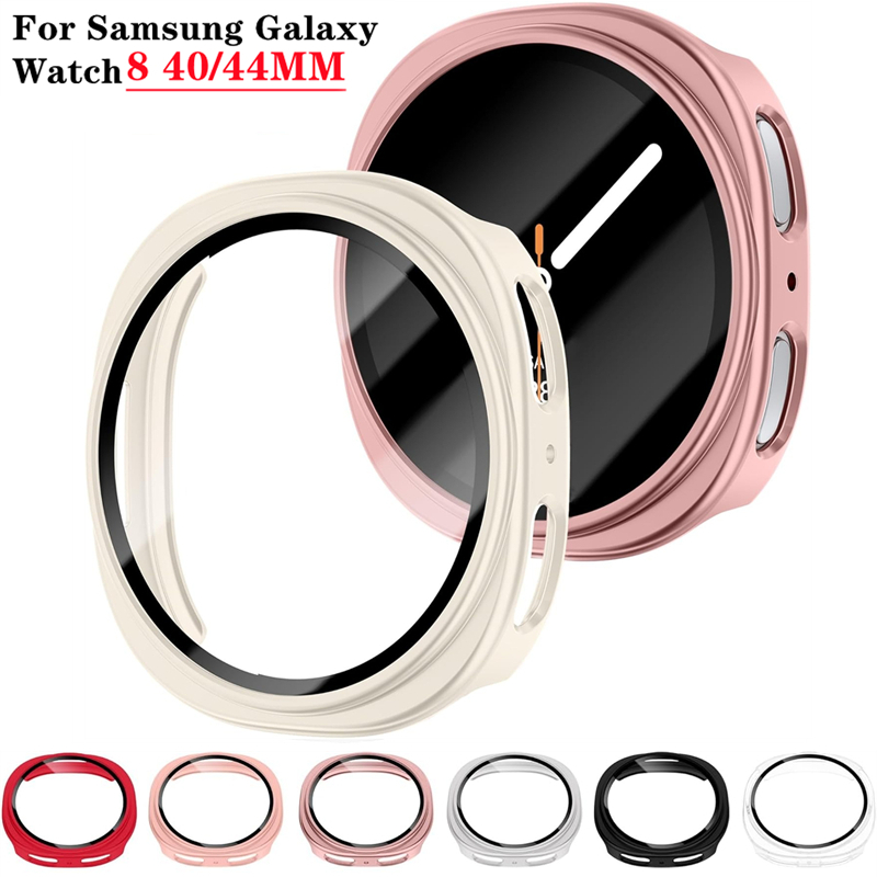 Samsung Smartwatch Accessories - Verre trempé + étui pour Samsung