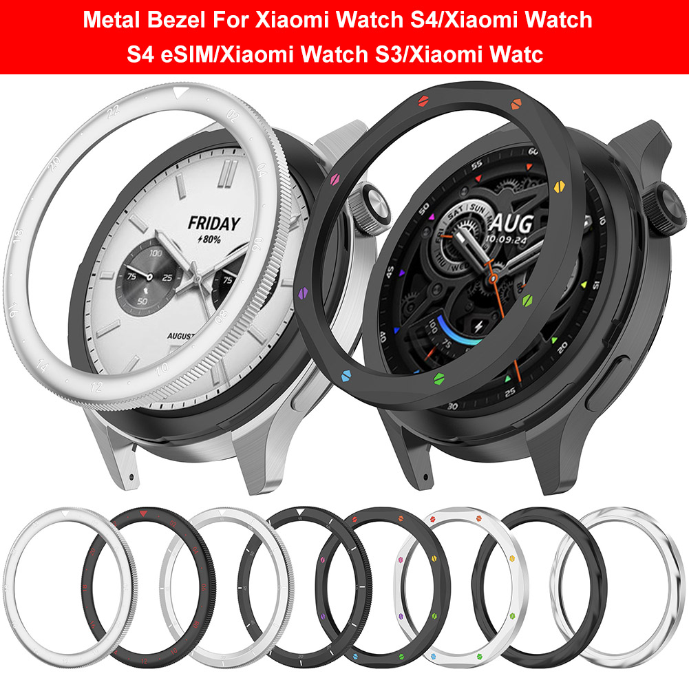 Lunette en métal pour Xiaomi W - Xiaomi Smartwatch S4 Accessories avis et prix