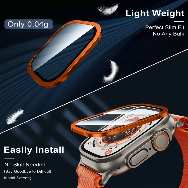 Verre trempé pour Apple Watch  - Watch Face Protector avis et prix