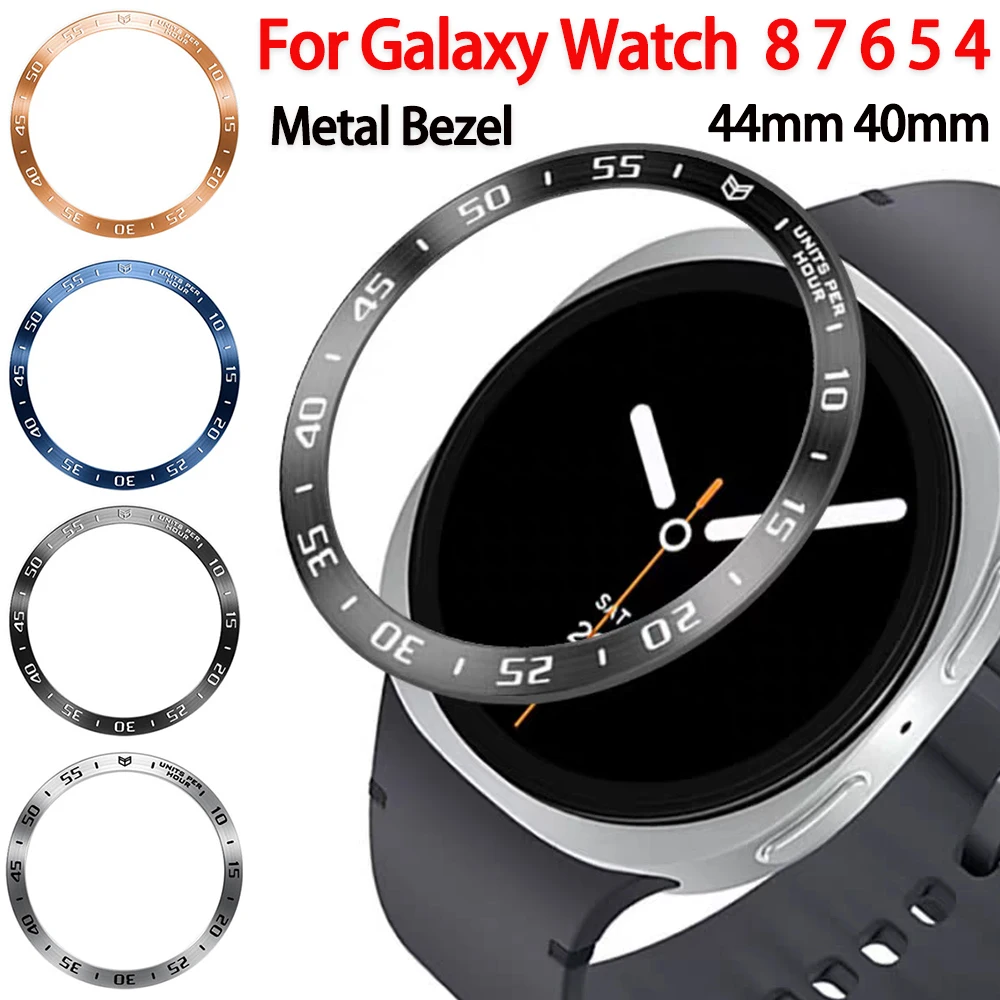 Anneau de lunette en métal pou - Accessories For Galaxy Watch 5 avis et prix