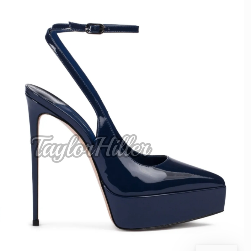 Sandales à talons plateforme r - Leather Classic Strap avis et prix