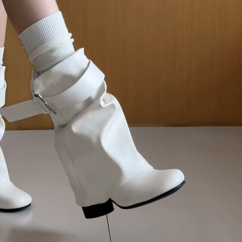 Nouvelles bottes en cuir soupl - Leather Classic Strap avis et prix