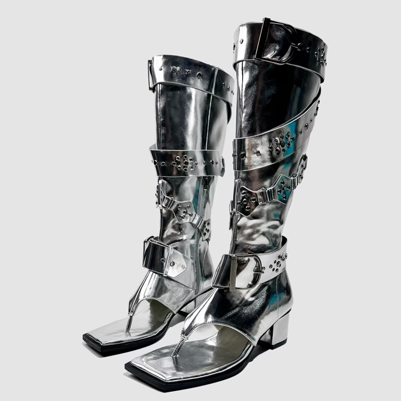 Sandales à talons hauts avec b - Leather Classic Strap avis et prix