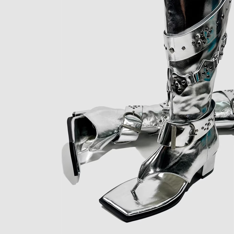 Sandales à talons hauts avec b - Leather Classic Strap avis et prix