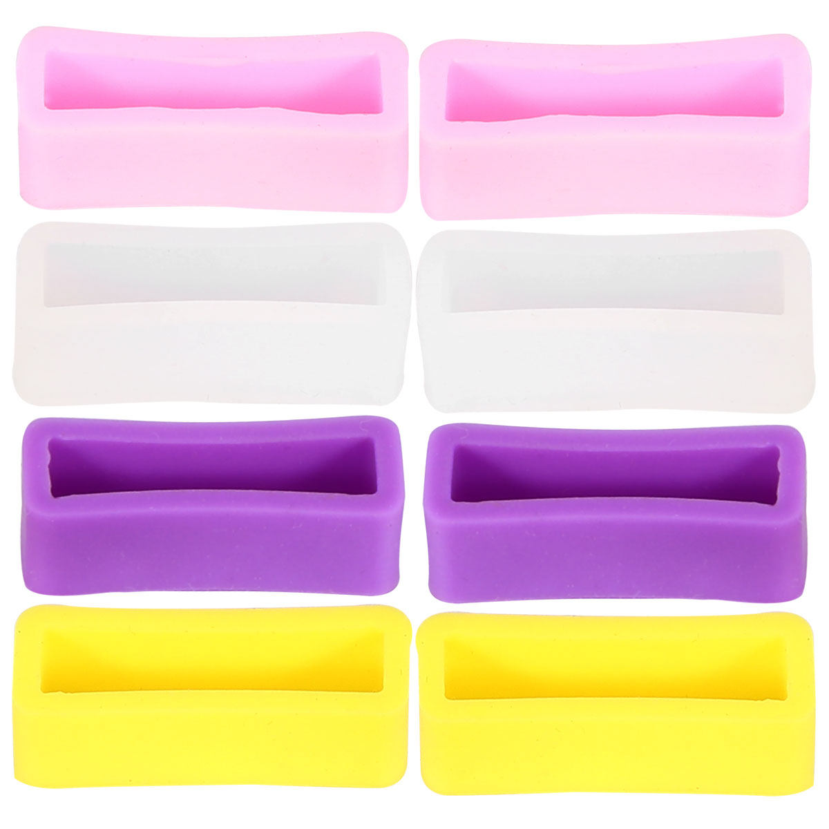 8 anneaux de boucle de bracele - Silicone Band Replacement avis et prix