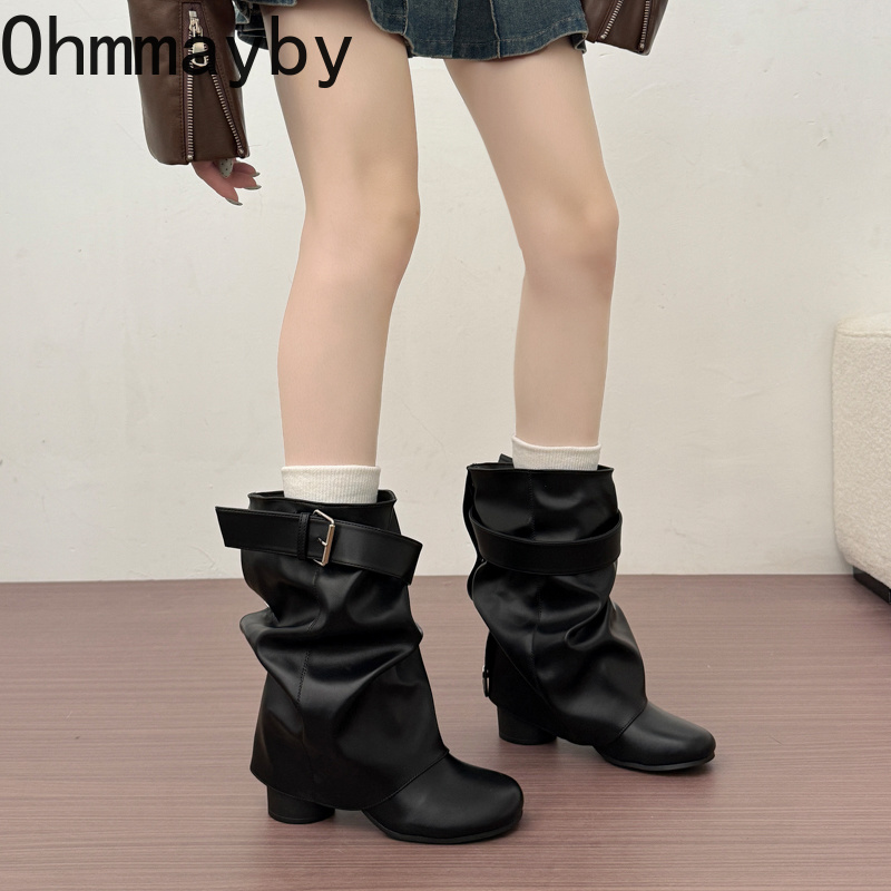 Nouvelles bottes en cuir soupl - Leather Classic Strap avis et prix