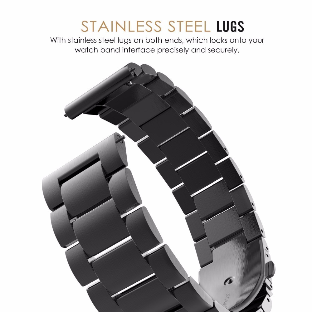Bracelet en acier pour Huawei  - Titan Smartwatch Accessories avis et prix