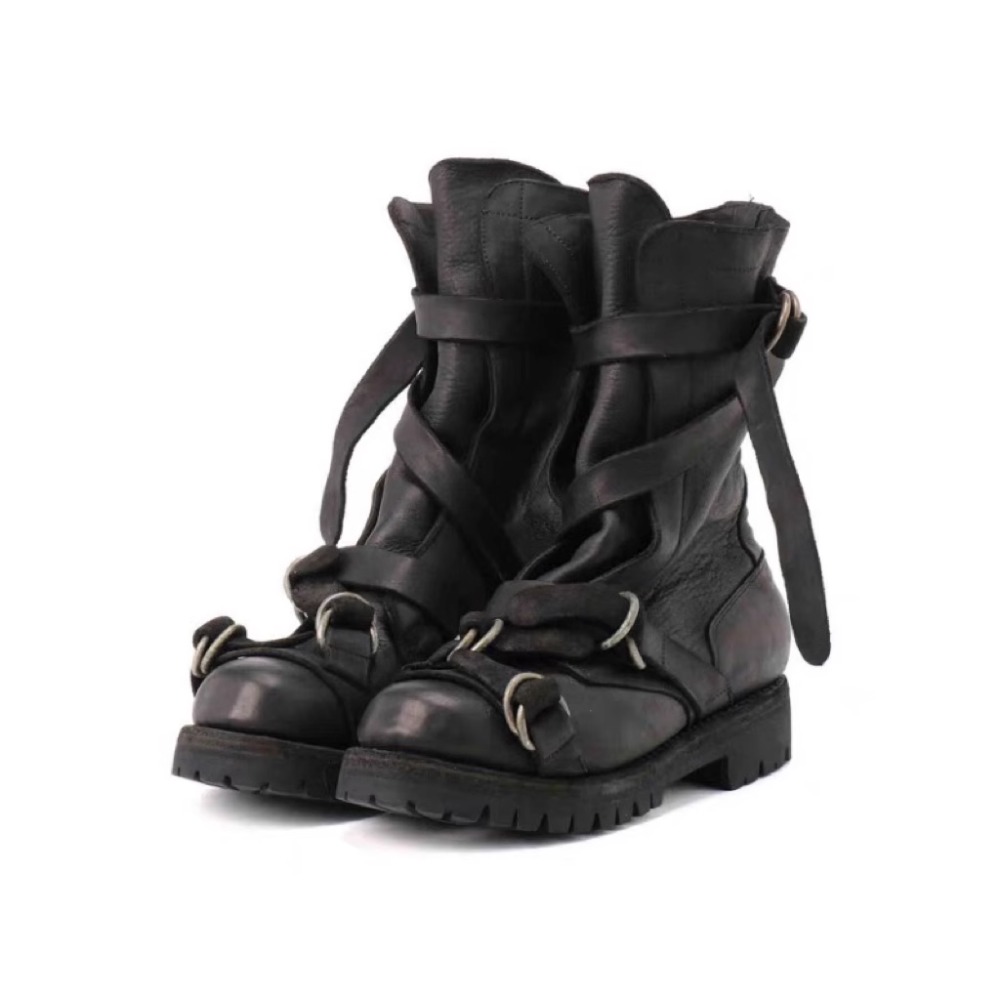 Bottes de moto en cuir pour ho - Leather Classic Strap avis et prix